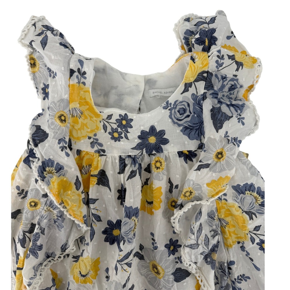 Rachel Ashwell Girls‎ Floral Easter Dress English Countryside Cottage Farmhouse - Picture 2 of 8